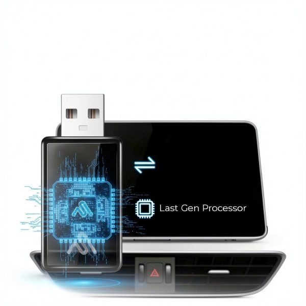 AutoSky Wireless CarPlay Android Auto Adapter Universal Plug-4
