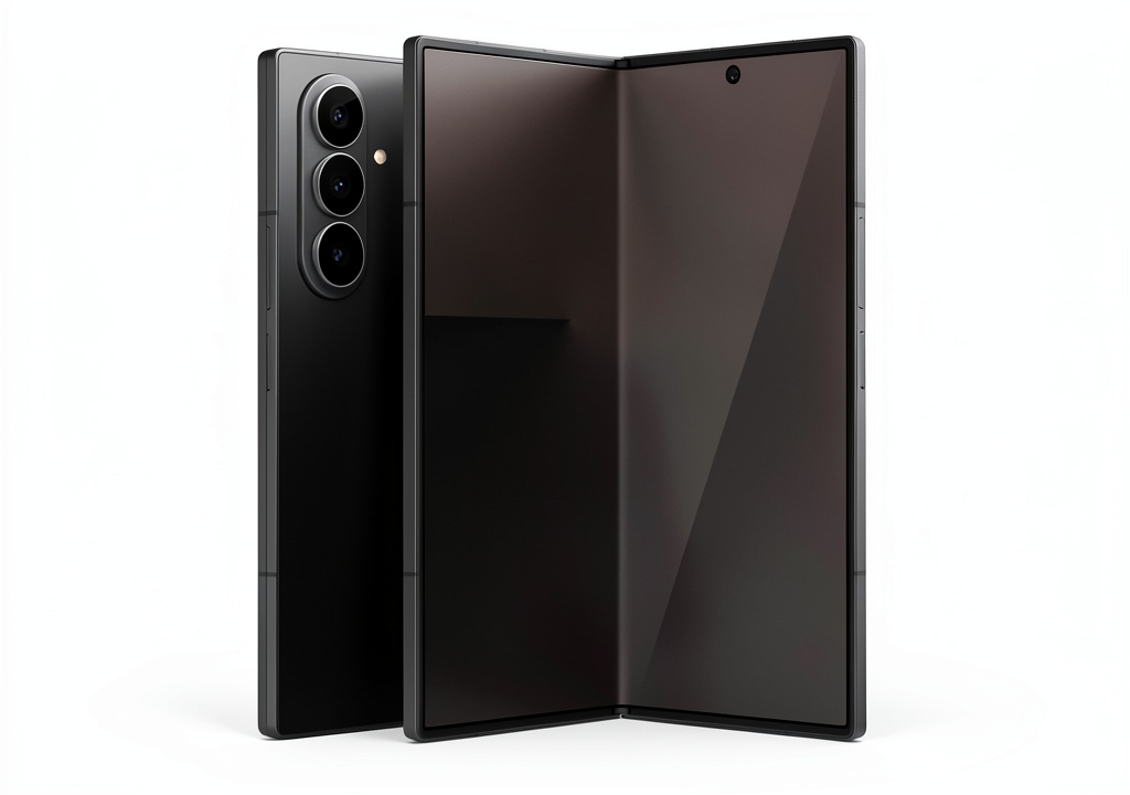 Samsung Galaxy Z Fold7 unfolded on a desk showing its large screen