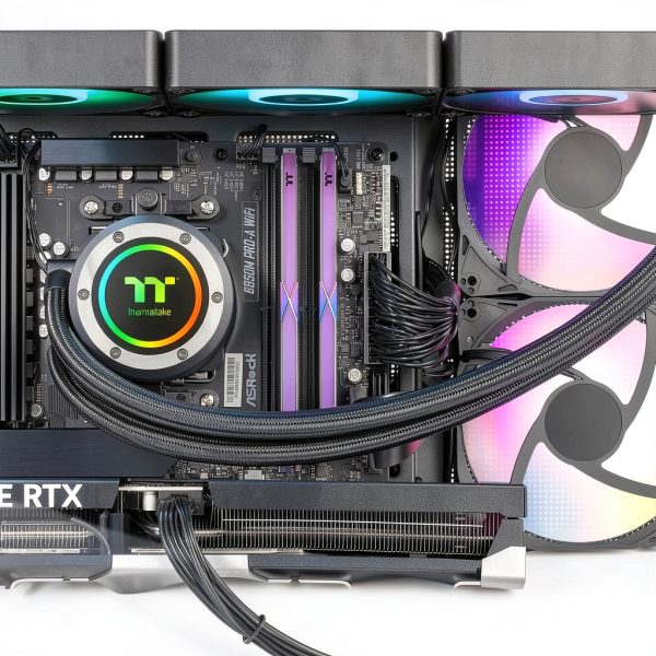 LCGS Gaming Desktop AMD Ryzen 7 9800X3D RTX 5070-6