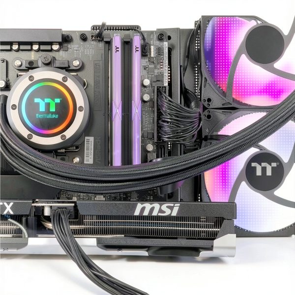 LCGS Gaming Desktop AMD Ryzen 7 9800X3D RTX 5080 32GB DDR5-6