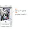 Thermaltake LCGS Reactor 7897XS Gaming Desktop AMD Ryzen 7-1