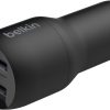 Belkin Dual USB Car Charger Fast Charging 24W-3