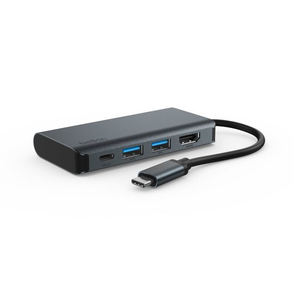 Belkin USB C Hub 4K HDMI Multiport Adapter for Laptops-5