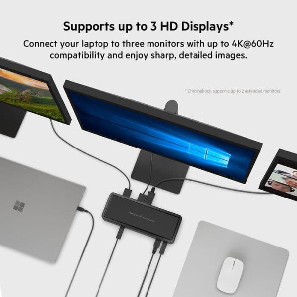 Belkin Universal USB-C Docking Station Triple Display 85W-3