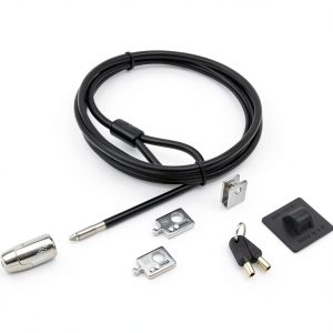 Kensington Desktop Locking Kit Carbon Steel Cable Keyed-0