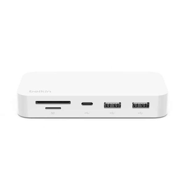 Belkin USB C 6 in 1 Multiport Hub Mount White-1