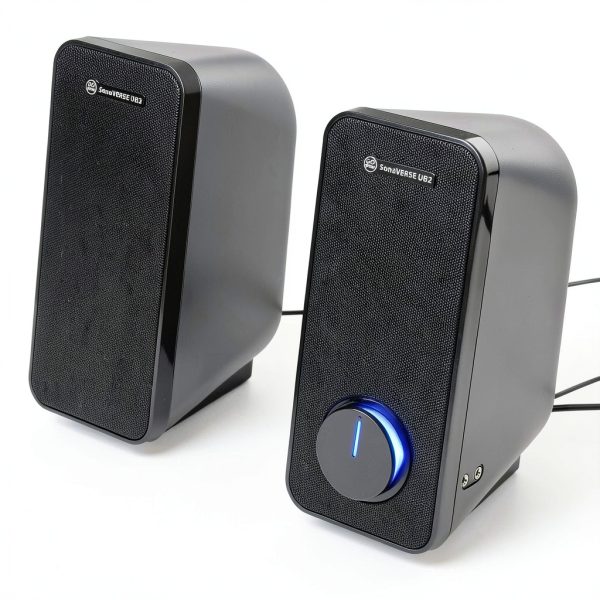 GOgroove SonaVERSE UB2 USB Desktop Speakers Balanced Audio-8