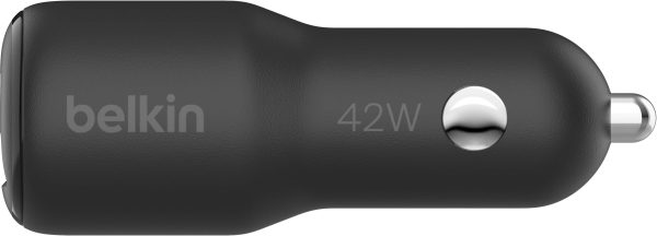 BOOST CHARGE 42W Dual Car Charger Fast Charging iPhone-2