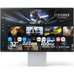 Samsung 32 M90SF 4K UHD Smart OLED Monitor with AI Camera-0