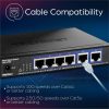 TRENDnet 6 Port 10G Switch 2x10G Ports 60Gbps Fanless-8