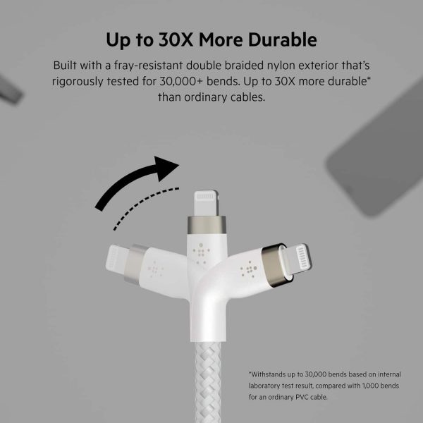 BOOST CHARGE Pro Flex Braided USB C Lightning Cable Fast-7