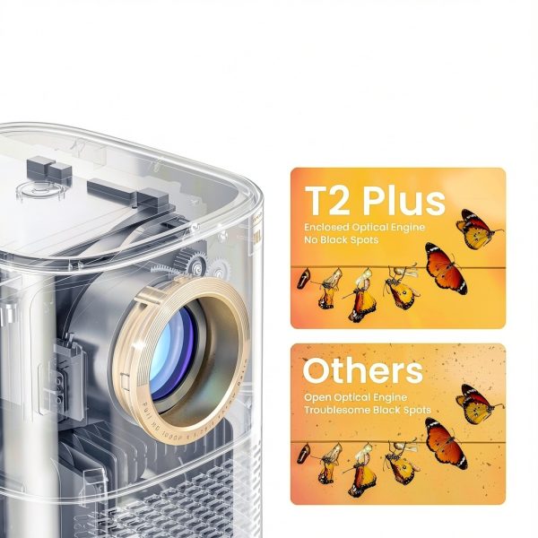 Yaber T2 Plus Projector JBL Dolby Audio 1080P Portable-8
