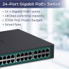 TRENDnet 24 Port Gigabit PoE Switch Network Installers-8