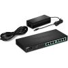 TRENDnet 8 Port Gigabit PoE Switch 120W Power Budget-1