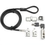 Rocstor Rocbolt Security Locking Kit 8ft Cable 2 Keys-0
