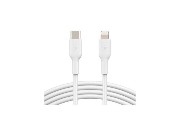 Belkin Lightning Cable USB C Charging Cable 1 Meter White-1