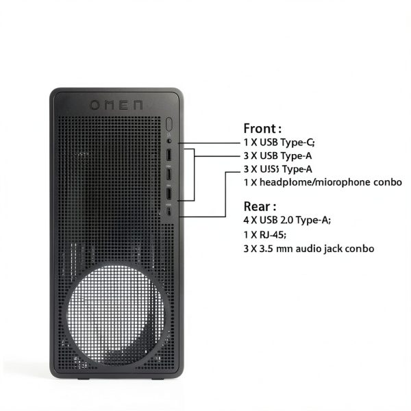 HP Omen 16L Gaming Desktop Intel i7 64GB RAM 2TB SSD-2