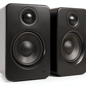 Kanto YU2 Desktop Speakers 3 Inch KEVLAR Woofer Gloss White-0