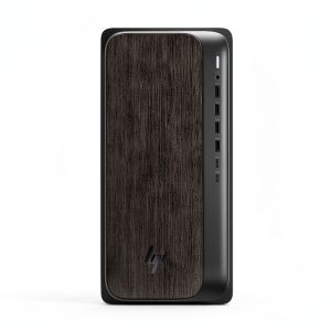 HP OmniDesk Desktop AMD Ryzen 7 16GB 1TB SSD Gray Wood-0
