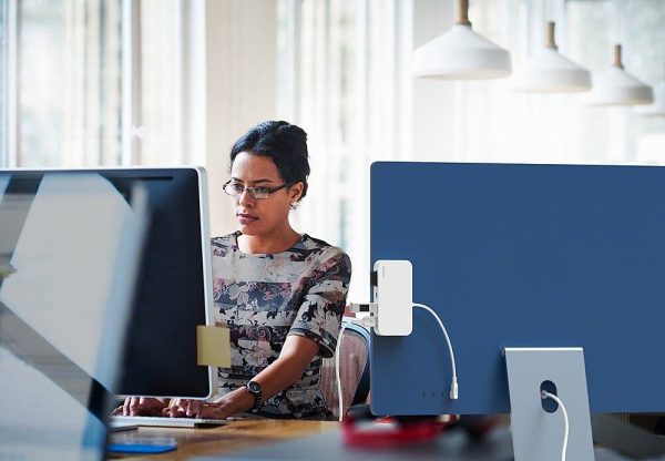 Belkin USB C 6 in 1 Multiport Hub Mount White-5