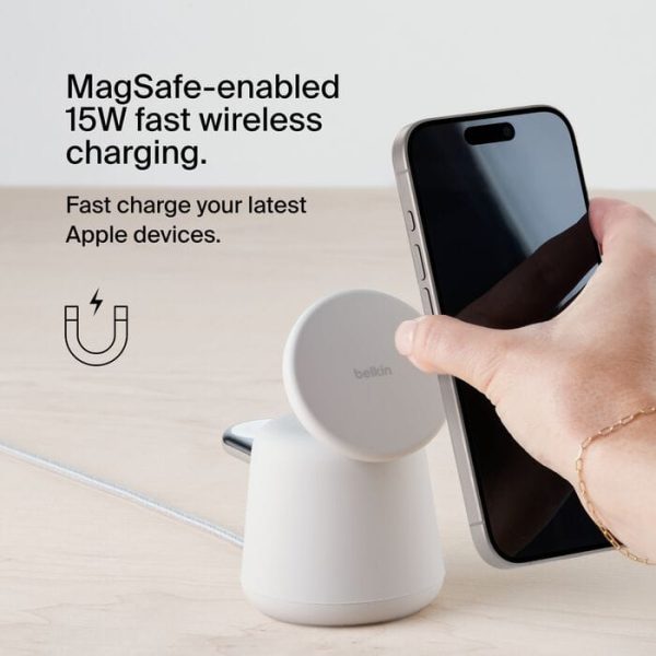 MagSafe Charging Dock 15W Fast Wireless iPhone Apple Watch-1
