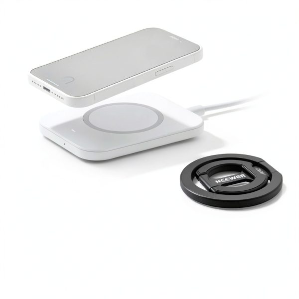 Neewer Magnetic Phone Grip Stand Holder Aluminum Alloy-4