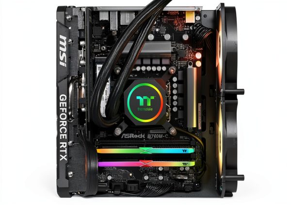 Thermaltake LCGS Reactor 7897X Gaming Desktop Ryzen 7-12