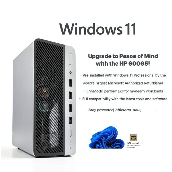 HP ProDesk 600 G5 Desktop Intel Core i5 16GB RAM 500GB SSD-4