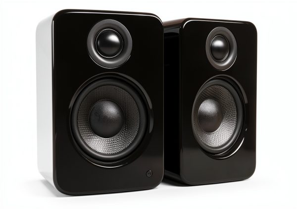 Kanto YU2 3 Inch Powered Desktop Speakers Gloss Black-0