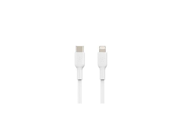 Belkin Lightning Cable USB C Charging Cable 1 Meter White-2