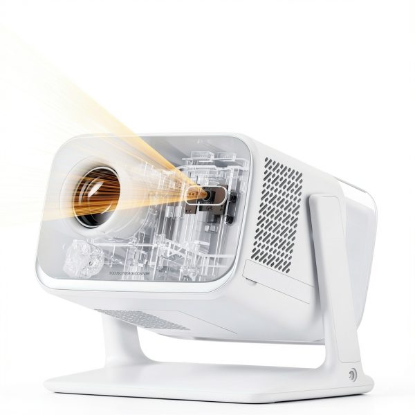 Aurzen Smart Projector Google TV 500 ANSI Lumens Dolby Audio-4
