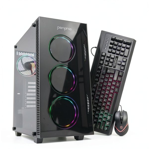 Periphio Terra Gaming PC AMD Ryzen 5 16GB RAM 1TB SSD-0