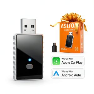 Pavo Wireless CarPlay Android Auto Adapter Metal Design-0