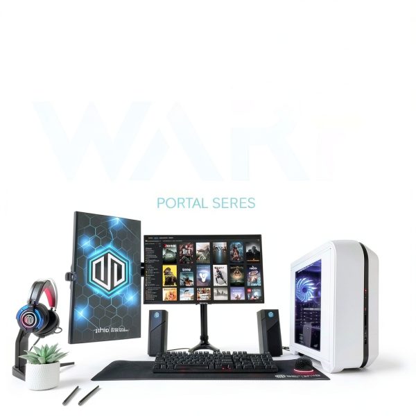 Periphio Warp Gaming PC AMD Ryzen 5 16GB RAM 1TB SSD-5