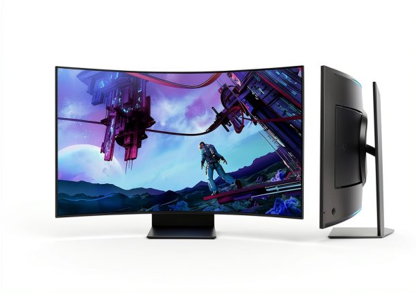 Samsung 55 Odyssey Ark 2nd Gen Curved 4K Gaming Screen-1