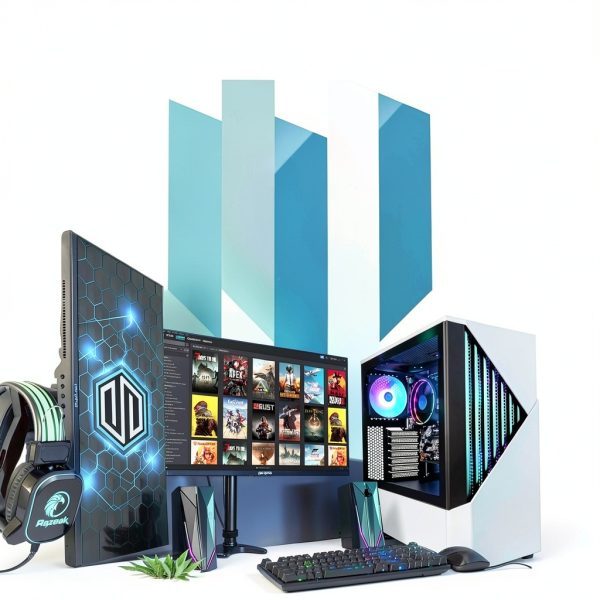 Periphio Castle Gaming PC AMD Ryzen 5 16GB RAM 1TB NVMe-5