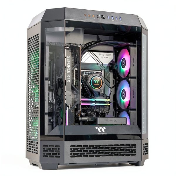 Thermaltake Reactor 9080 Gaming Desktop AMD Ryzen 9 RTX 5080-0