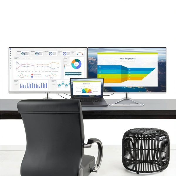 ViewSonic 27 Inch 4K UHD IPS Monitor USB C HDMI DisplayPort-4