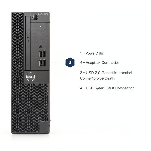 Dell OptiPlex 3060 Desktop Intel i5 16GB RAM 500GB SSD-2