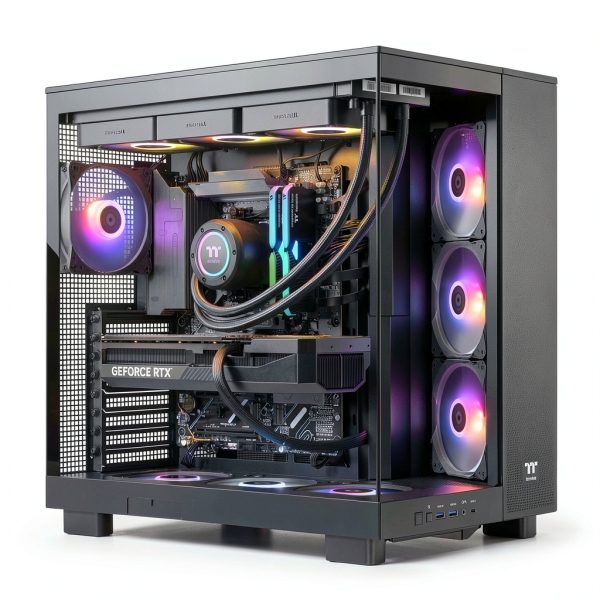 Thermaltake Gaming Desktop AMD Ryzen 9 RTX 5090 32GB DDR5-0