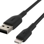 BOOST↑CHARGE Braided USB to Lightning Cable 6.6ft MFi-0