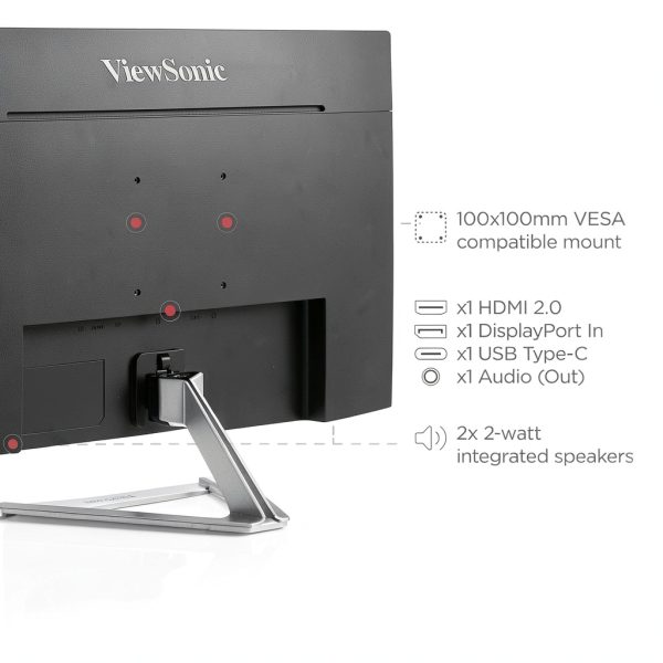 ViewSonic 27 Inch 4K UHD IPS Monitor USB C HDMI DisplayPort-6