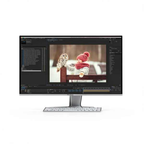 ViewSonic 27 Inch 4K UHD IPS Monitor USB C HDMI DisplayPort-1