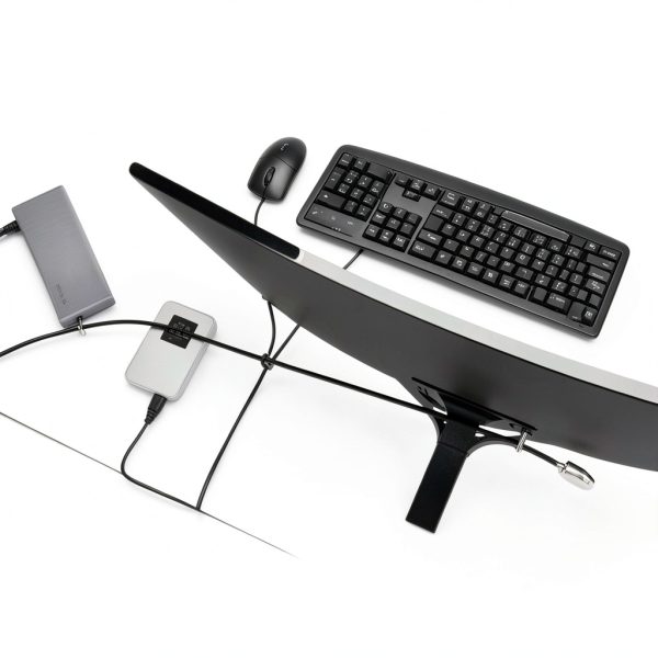 Kensington Desktop Locking Kit Carbon Steel Cable Keyed-1
