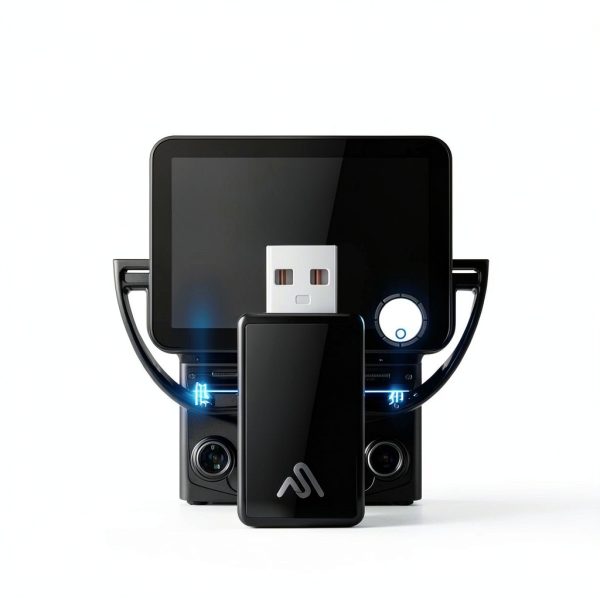 AutoSky Wireless CarPlay Android Auto Adapter Universal Plug-3