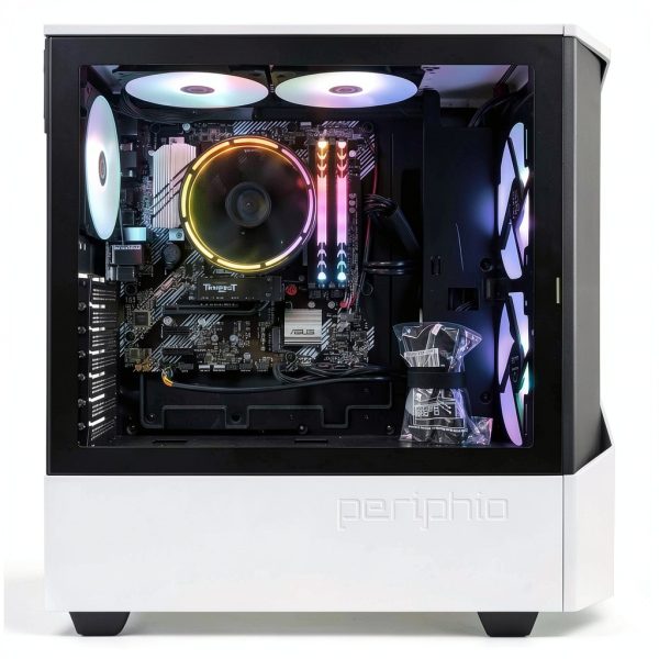 Periphio Castle Gaming PC AMD Ryzen 5 16GB RAM 1TB NVMe-4