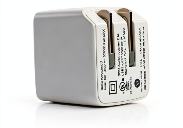 C2G USB Wall Charger Foldable 2 Port AC Adapter White-6