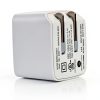 C2G USB Wall Charger Foldable 2 Port AC Adapter White-2