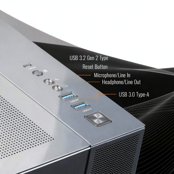 LCGS Gaming Desktop AMD Ryzen 7 9800X3D RTX 5080 32GB DDR5-3