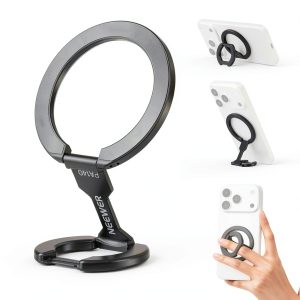 Neewer Magnetic Phone Grip Stand Holder Aluminum Alloy-0